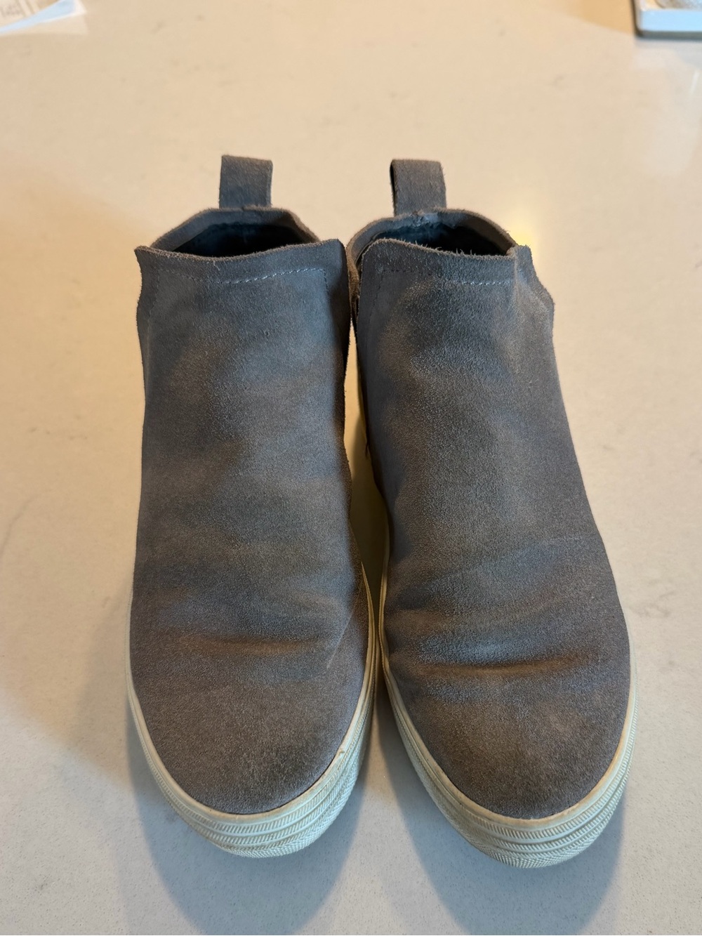 Dolce Vita Grey Suede Sneakers size 6